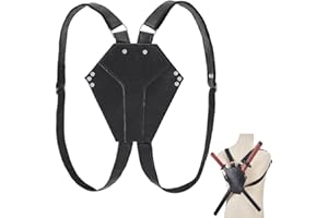 NBEADS Sword Back Holder, Black Sword Bag Sword Belt Adjustable Sword Frog and Back Case Medieval Belt for Cosplay Party Ninja Hero Cosplay Anime Costumes