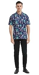 Men's Funny Golf Polo Shirts Short Sleeve