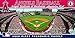 MasterPieces MLB Angels Baseball Stadium Panoramic Jigsaw Puzzle, Anaheim, 1000 Pieces