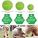 3 Pcs Pet Squeaky Chewing Balls Puppy Chew Toys Soft Stab Balls Cleaning Teeth Toys Play Balls with High Bounce for Large Medium Small Pet Dog Cat