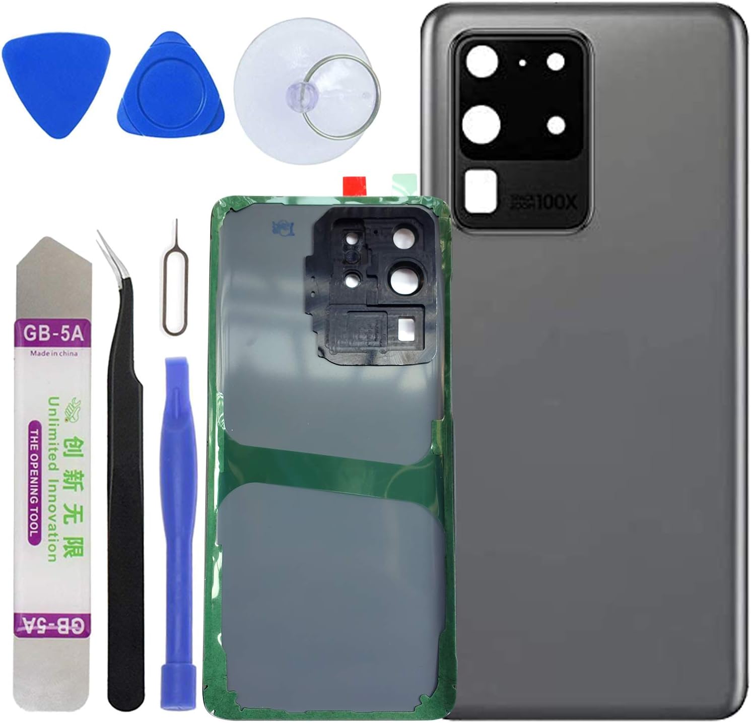 LUVSS Back Glass for Samsung S20 Ultra (Cosmic Gray)