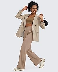 G4Free Wide Leg Pants Woman Yoga Pants with Pockets