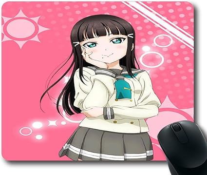 Amazon ラブライブ マウスパッド 黒澤 ダイヤ かわいい 光学式 対応 おしゃれ ゲーム メイド ゲーム 耐久性 Liang Bei マウスパッド 通販