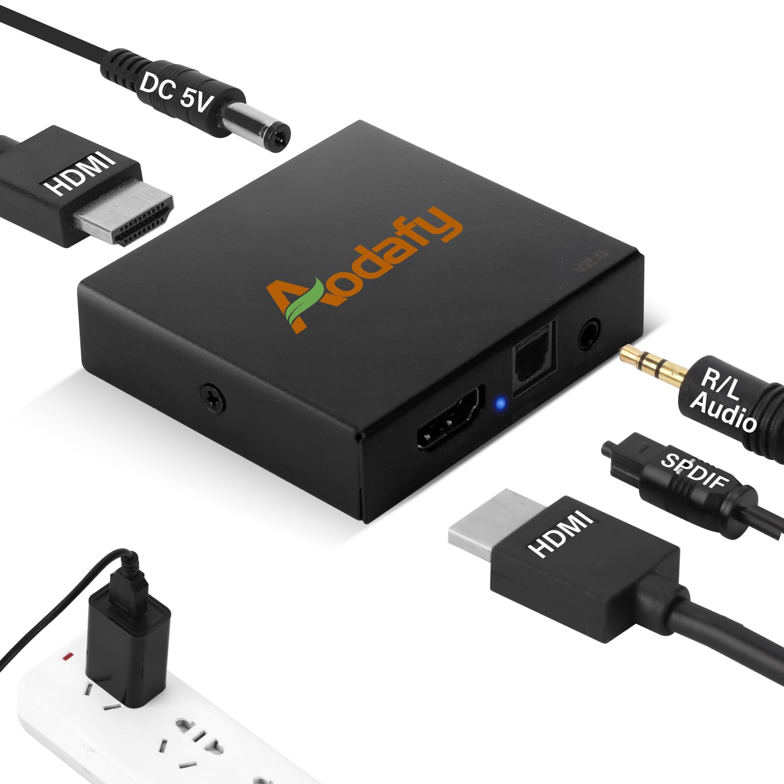 HDMI Audio Extractor, HDMI to Optical Adapter, HD