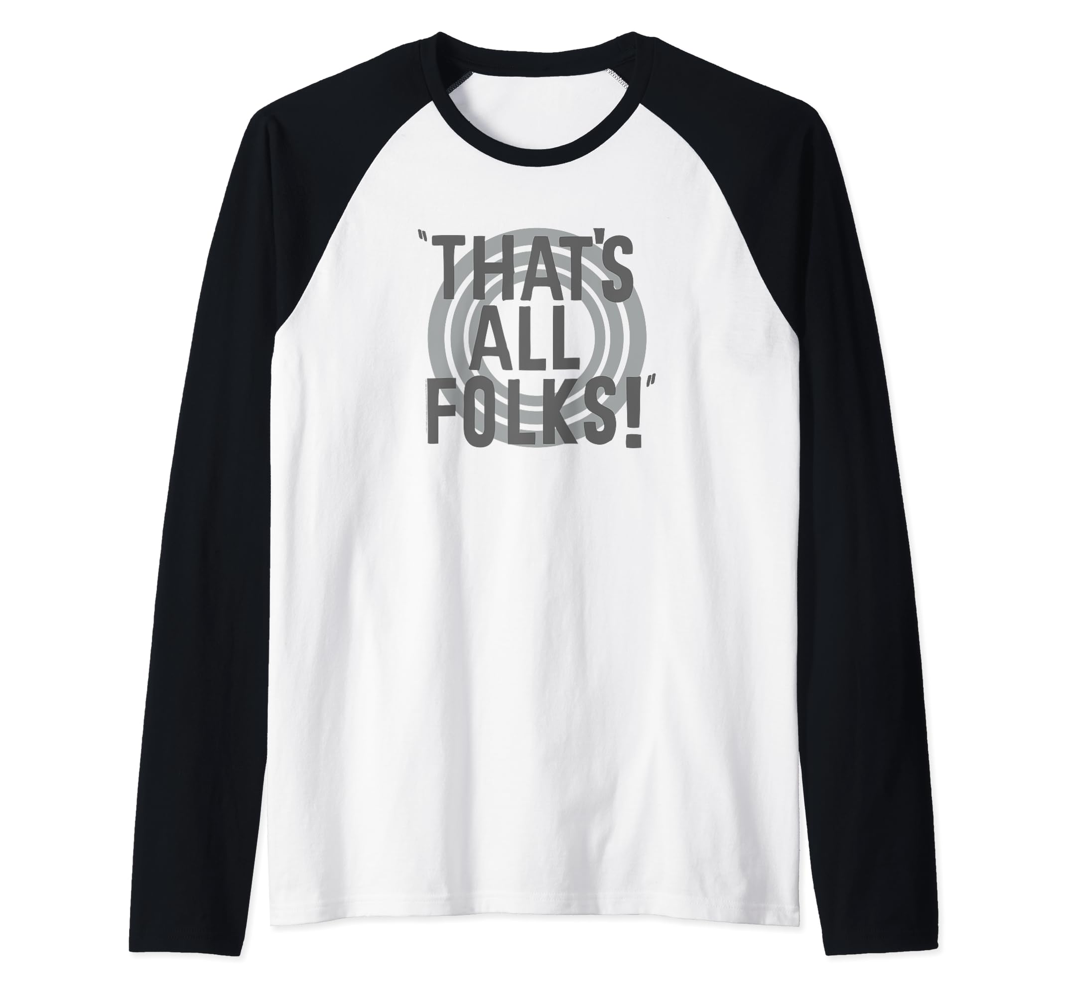 Looney Tunes That's All Raglan Baseball Tee