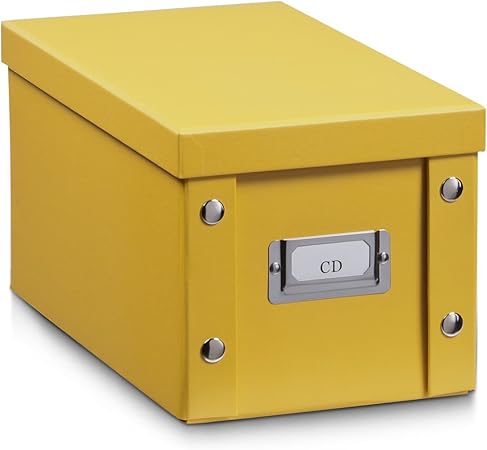 Zeller 17650 -Caja de almacenaje, cartón de 16,5 x 28 x 15 cm: Amazon.es: Hogar