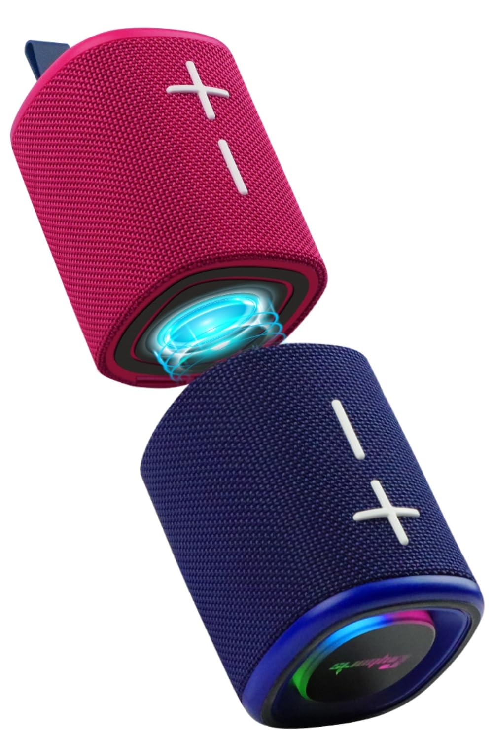 Photo 1 of 2 in 1 Magnetic Split Bluetooth Speaker, Color Blocking Waterproof Dual Splittable Portable Wireless Speaker 20W Loud Stereo Sound, Bluetooth V5.3, 24H Playtime, True Wireless Stereo for Home Outdoor