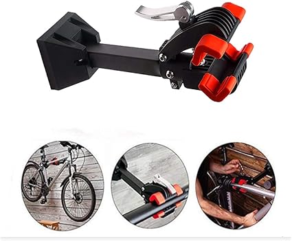conquer wall mount bike repair stand bicycle mechanic workstand
