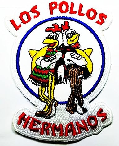 Breaking Bad Los Pollos Hermanos Logo Patch Sew Iron on Embroidered