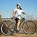A/O Rosa Women’s Bicycle 21-Speed Hybrid Commuter Bike, Forest Greenthumb 2