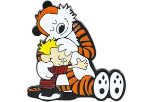 LUKGELYAM Cute Enamel Pins Cartoon Lapel Pin Brooch Badge for Backpack Jackets Funny Tiger Pins for Gift Anime Enamel Pin for Clothing Hat Decoration