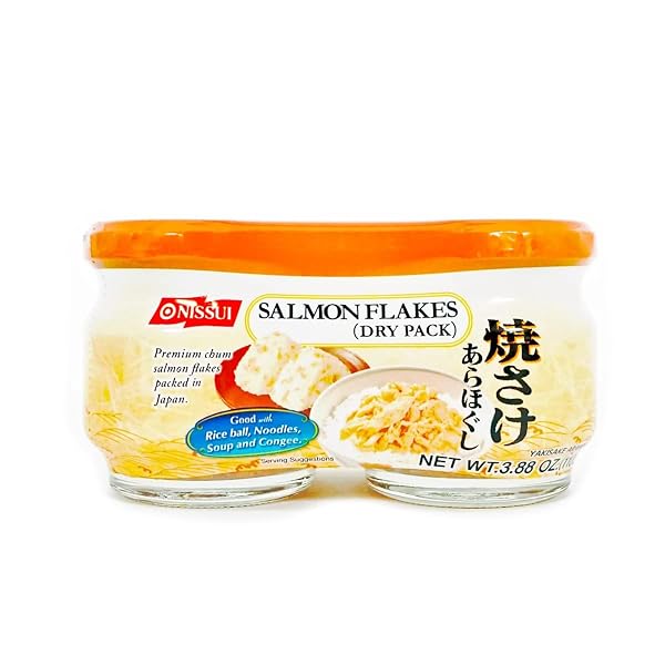 NISSUI SALMON FLAKES(DRY PACK) 3.88 OZ