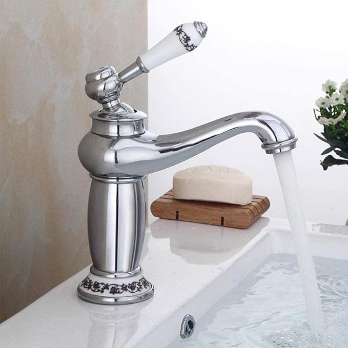 Grifo de latón antiguo Grifo de baño Lavabo Grifo de cocina Grifo