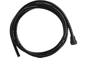 succulentlovers 11.8Ft Dehumidifier Drain Hose - 3/4" FHT Dehumidifier Hose with Premium Connectors Thickened PVC Drain Hose for Most of Dehumidifiers