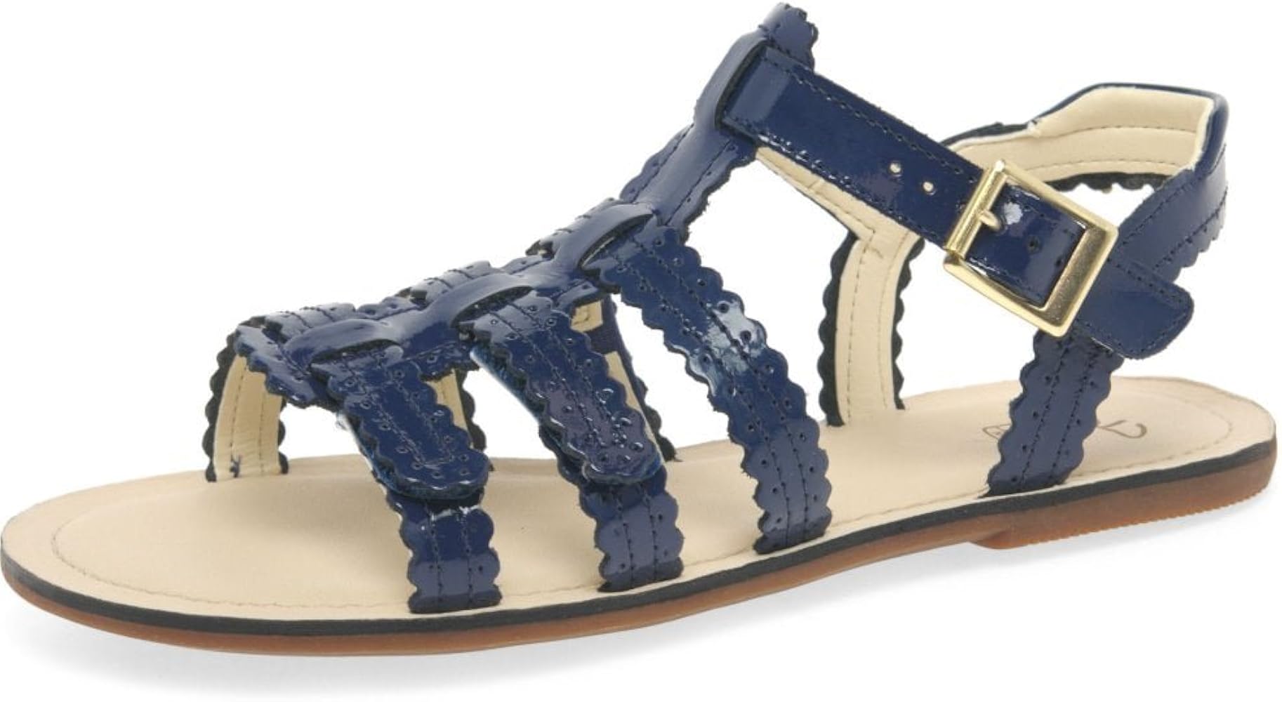 clarks blue sandals