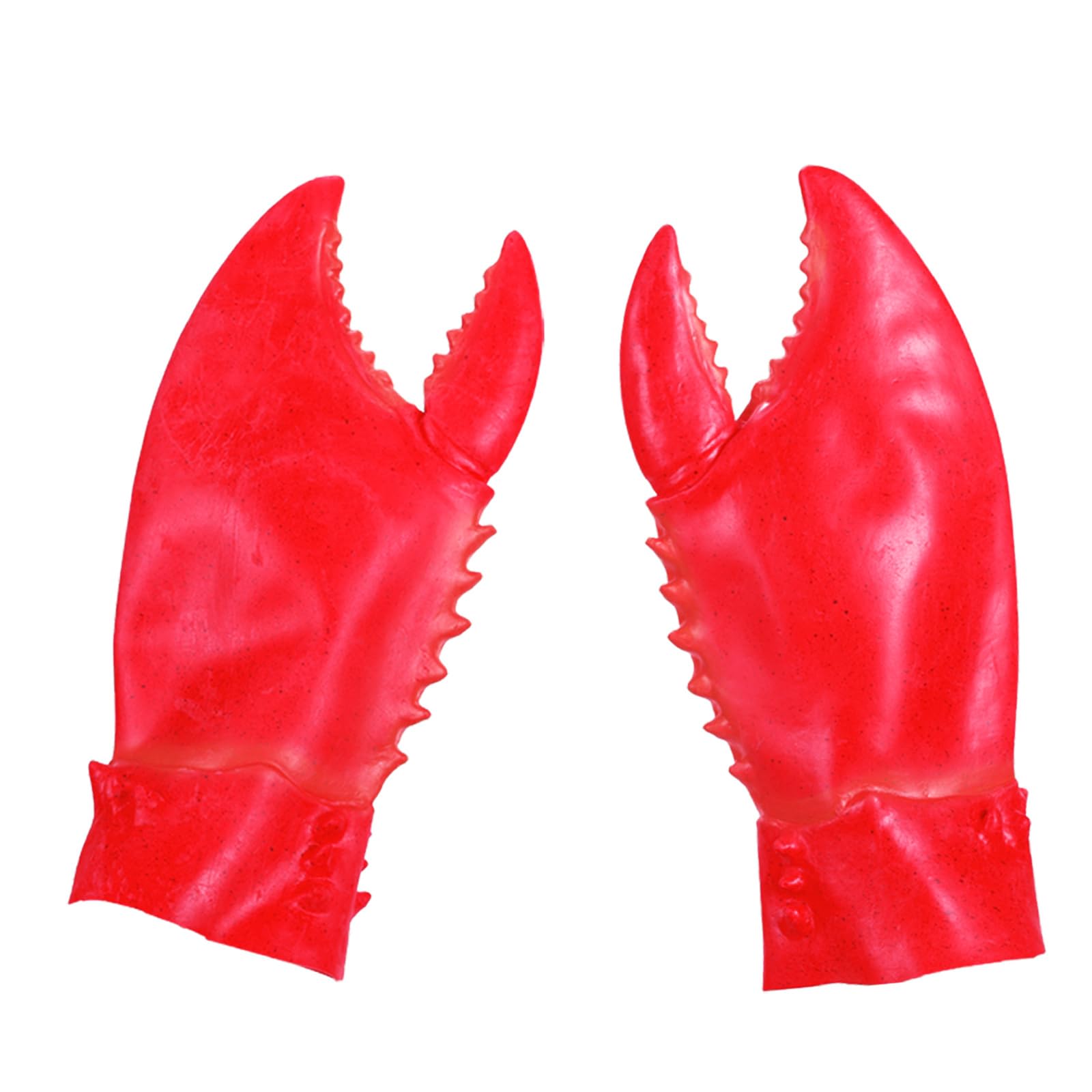 Crab Claws Glove Lobster Costume Red Lobster Hands Glove Lobster Props Animal Paw Gloves Novelty Lobster Cosplay Glove Pincers BBQ Glove Funny Halloween Christmas Glove Fancy Dress Part Accessories