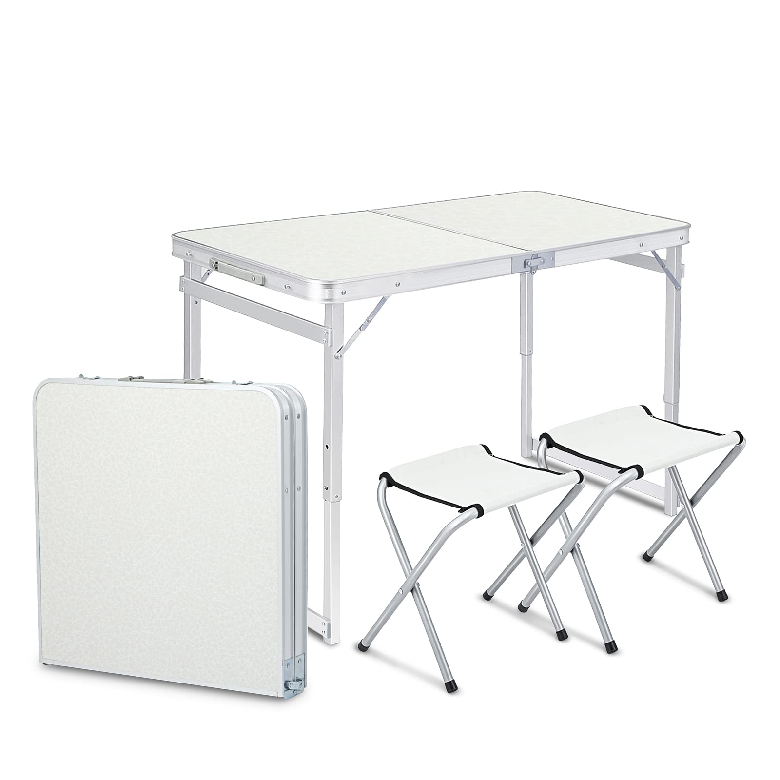 Buy TOOCA Folding Table 4 Foot Portable Folding Dining Plastic Table