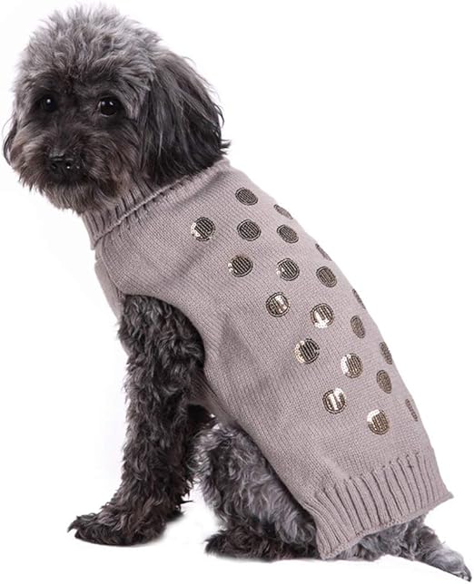 embroidered dog sweater