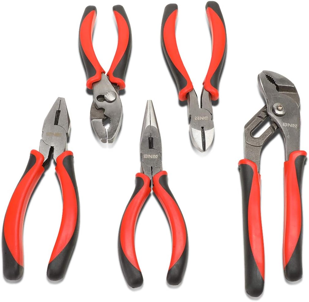 DNA Motoring TOOLS-00061 5 PCs Pliers 