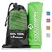 COOLcessories Microfiber Quick Dry Cooling Towel: Stay Cool Gym Towels for Neck & Body - Quick Drying Wrap