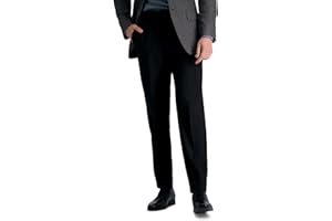 Haggar Mens Premium Comfort Dress Pant-Straight Fit Flat Front (Regular and Big & Tall Sizes)