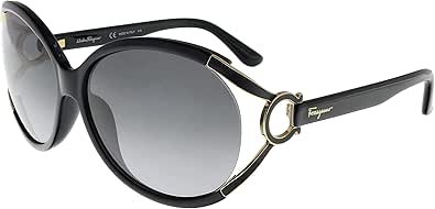 Salvatore Ferragamo Sunglasses SF600S 001 Black 61 14 130, 61mm