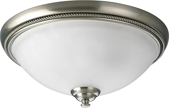 Progress Lighting P3479 09 2 Light Close To Ceiling With Etched