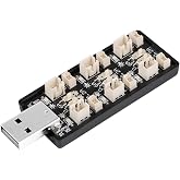 1S LiPo Battery USB Charger 3.7V/4.20V 6-Channel for Tiny Whoop | Crazepony 6-Channel 1S LiPo Charger Tiny Whoop Blade Inductrix Micro JST 1.25 JST-PH 2.0 mCX mCPX Connectors