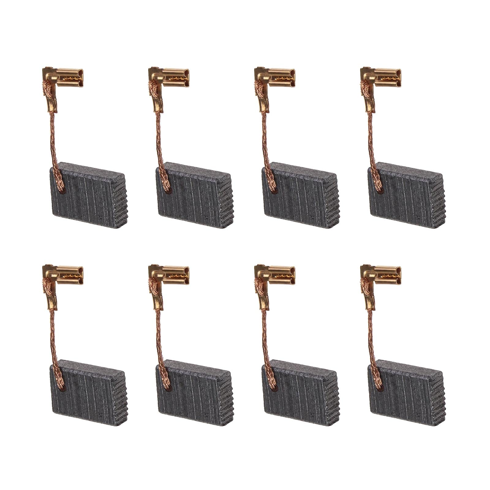 The Lord of the Tools 4 Pairs of CB325 Angle Grinder Carbon Brushes 194074-2 With Auto Cut Off 5x11x15-17mm Compatible With Makita 9553NB 9554NB 9555NB 9556NB 9557NB
