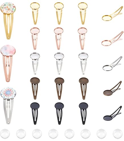20 Metal Bobby Pins DIY Hair Styling Clips Amazon.com : 20 Pcs Metal Bobby Pins Hair Clips Hairdressing  main image 2