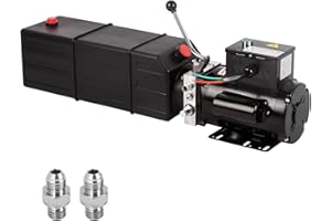 VAIDPRO 15 Quart Hydraulic Pump 2950 PSI 220V Single Acting Electric Hydraulic Pump 3.7 Gallon 3 HP Hydraulic Power Unit Pack for 2 and 4 Post Lifts Car Lifting Auto Lift Vehicle Lift