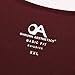OA ONRUSH AESTHETICS Men's Fashion Longline Tank Tops Extreme Racer Back Curved Hem Vest Wine Red XXL