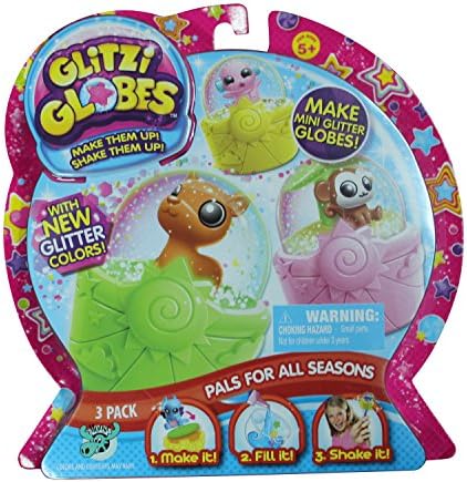 Glitzi Globes S3 - Seasons Art and Craft Kit (3-Pack)