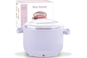 PURPLESKY Wax Warmer for Hair Removal, 16.9oz Portable Electric Wax Heater Machine for Hard and Soft Wax Beads, Fast Heating for Home Gentle, Salon Warmer for Braizlian Waxing, Body, Bikini, Eyebrow
