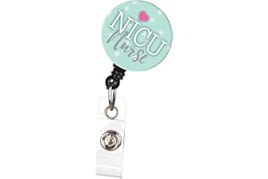ID Avenue Retractable Badge Holder 32" Nurse Badge Reels Retractable for Nurses Doctors Teachers Students with 360° Swivel Al