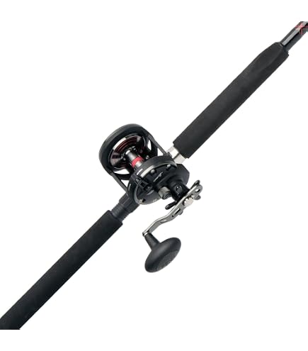 Moulinet Pêche Penn Squall II Level Wind - Multiplier Pour Gros Poissons