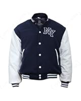 Vintage NY Baseball Jacket - Navy