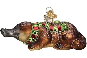 Old World Christmas Platypus Glass Ornament Free Box 12578 New