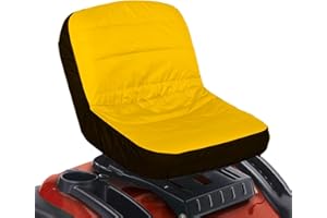 Lawn Mower Seat Cover for John Deere X300 Series X330 2016-2026+, Riding Mower Seat Protector with Storage Pockets, Universal