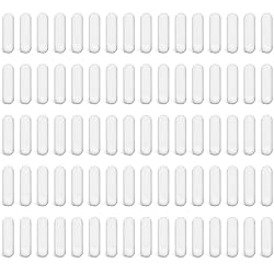 Weewooday 80 Pieces PTFE Magnetic Mixer Stirrer