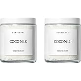 HERBIVORE Coconut Milk Bath Soak | Deeply Hydrating + Skin Softening, Soothing Light Coconut Scent, Vegan, Plant-Based