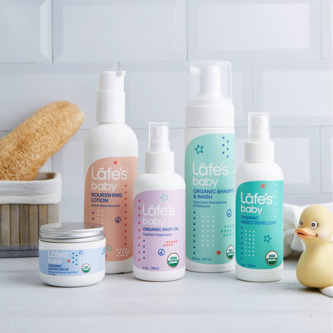 Lafe's Baby | USDA Organic Diaper Balm | All Organic & Natural with No Chemicals (2oz)