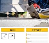 Everbuild Jetcem Rapid Repair Cement 3kg Grey Internal External Use view 5