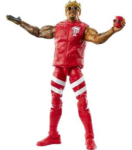 WWE Elite Collection Action Figure MVP Articolata – 15,24 Cm – Con Accessori E Mani Intercambiabili – 8+ Anni - 2