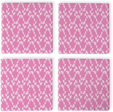 Amazon.de: Keramik-Untersetzer für Getränke (4-teiliges Set