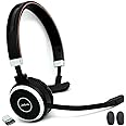 Global Teck Worldwide Jabra Evolve 65 Wireless Headset - Compatible with Teams, Zoom, Webex, Meet, Phone Calls, Video Meetings, Microphone Cushions, 6593-823-309 (Carton of 10)