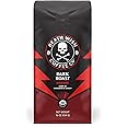 Death Wish Coffee Co., Organic and Fair Trade Dark Roast Ground Coffee, 16 oz