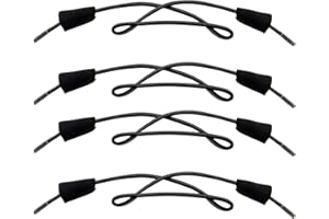 Endoto 2 Pairs Shoelaces for Hey Dude Elastic Strings Replacement Laces Shoes