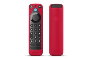 Alexa Voice Remote Pro with Red Remote Cover