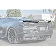 Replacement for 2023-Present Chevrolet Corvette C8 Z06 Models | GM Factory Extended Style Carbon Fiber Rear Trunk Lid Wing Wicker Bill Extension Winglets Pair